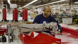 Large commercial sewing factory in rochester new york