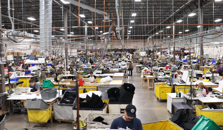 Fieldtex Cases Factory Sewing Floor