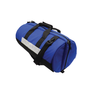 blue sports duffel bag round