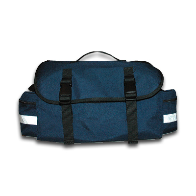  blue buckle ems duffel bag with velcro pockets